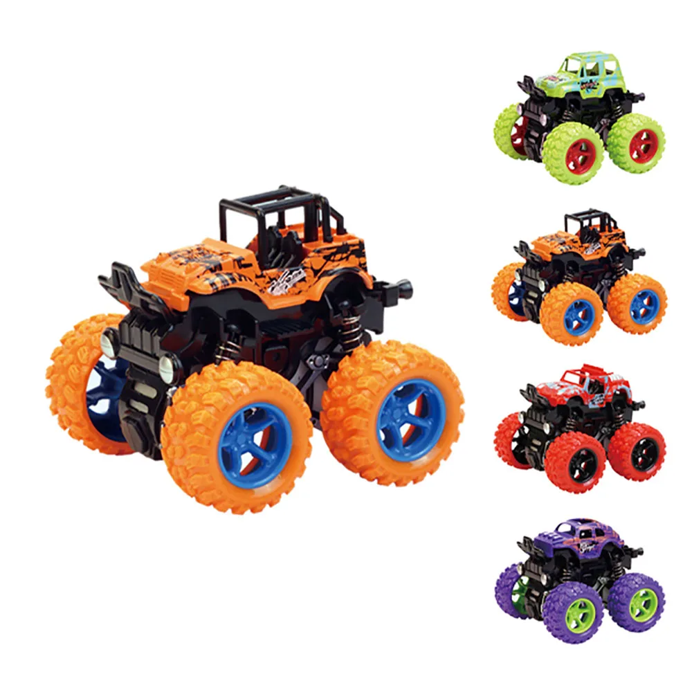 

Diecast Car Toys for Boys Children Model Miniature Play Vehicles Off-road Hobbies Inertia Four-wheel Drive Vehicle Fun Truck