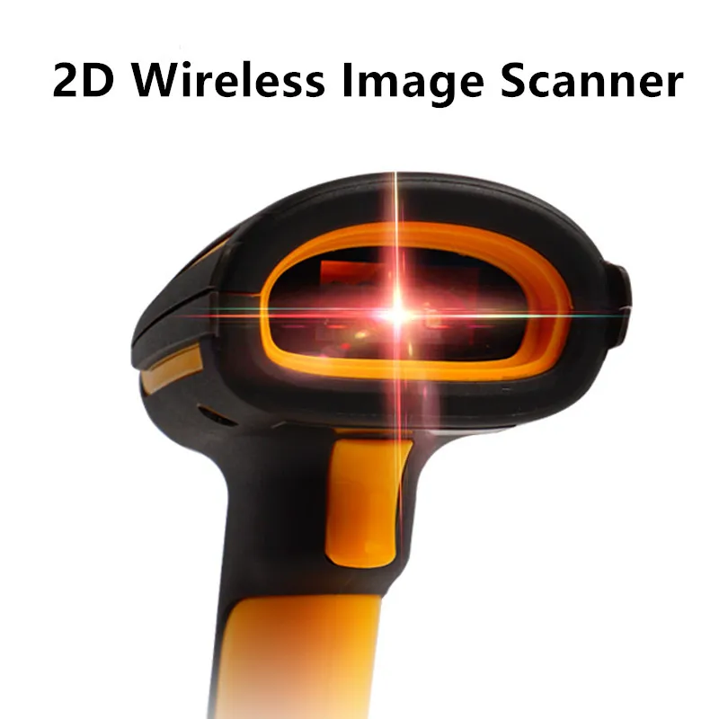 QR сканер IP68 Портативный штрих-код читателя ручной Беспроводной Bluetooth 2D штрих-кода