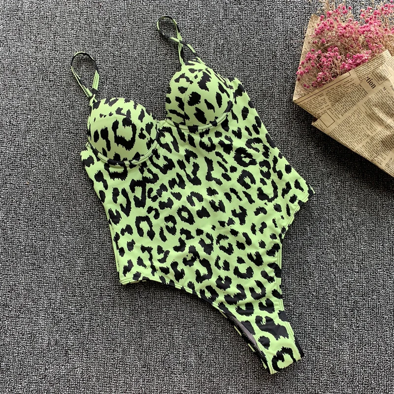 Женский купальник с чашками пуш ап женский купальный костюм новинка 2019 монокини