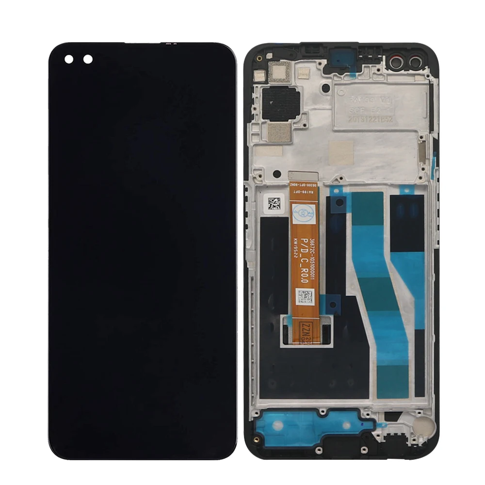 for oppo realme 6 pro rmx2061 rmx2063 6 6“ original lcd display touch screen digitizer assembly frame tools adhesive black free global shipp