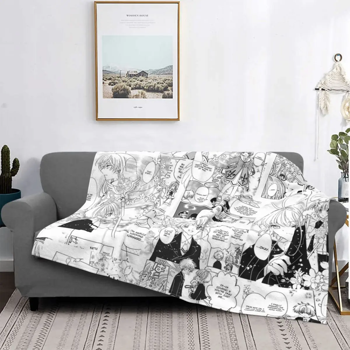 

Sakura Cardcaptor манга коллаж manta colcha a cuadros игра de cama губка colcha 220240