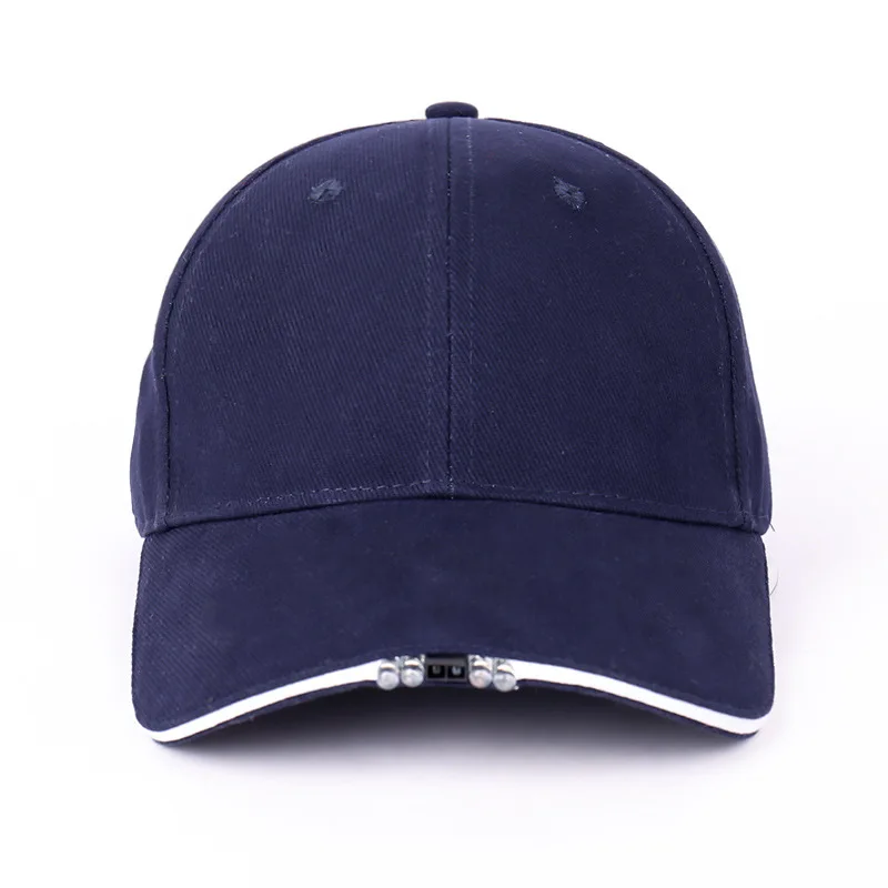 

Induction Led Lights Glow Baseball Caps Outdoor Lighting Camping Usb Rechargeable Fishing Baseball Caps for Men and Women