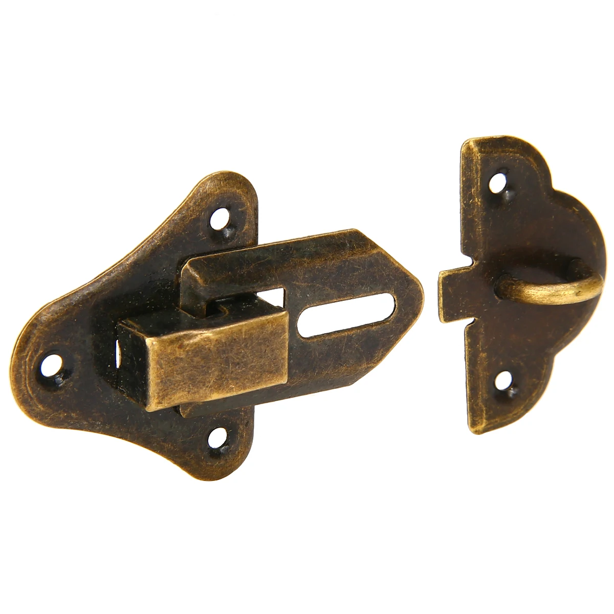 Mayitr 5 шт. бронзовый тон чехол Защелка Hasp наборы ювелирных изделий подарок