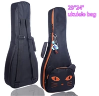portable 23 24 concert ukulele bag small guitar backpack waterproof soft gig padded case soft gig cover girl boy kids cute gift