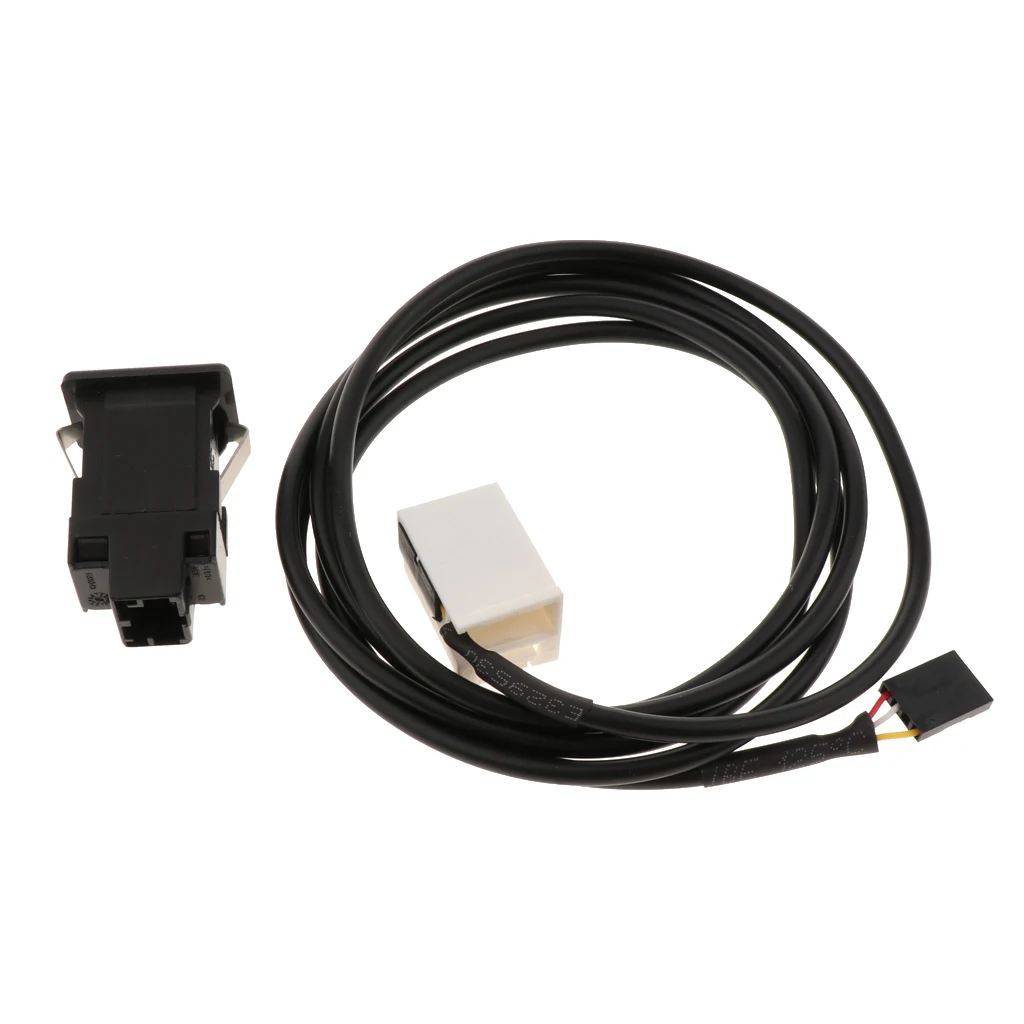 

Bluetooth Module Radio Stereo AUX Cable Adaptor For Mercedes-Black