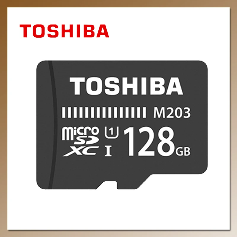 TOSHIBA M203 флэш-карта памяти 32 Гб 64 Гб 128 ГБ оперативной памяти, 16 Гб встроенной памяти SDHC/SDXC, Micro SD(макс. 100 МБ/с. карты памяти класса 10 UHS-I cartao de memoria