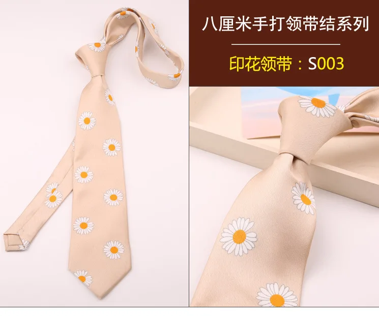 

8cm Floral Neck Ties for Men Skinny Polyester Necktie Women Gravata Business Collar Tie Cravate Homme Custom LOGO
