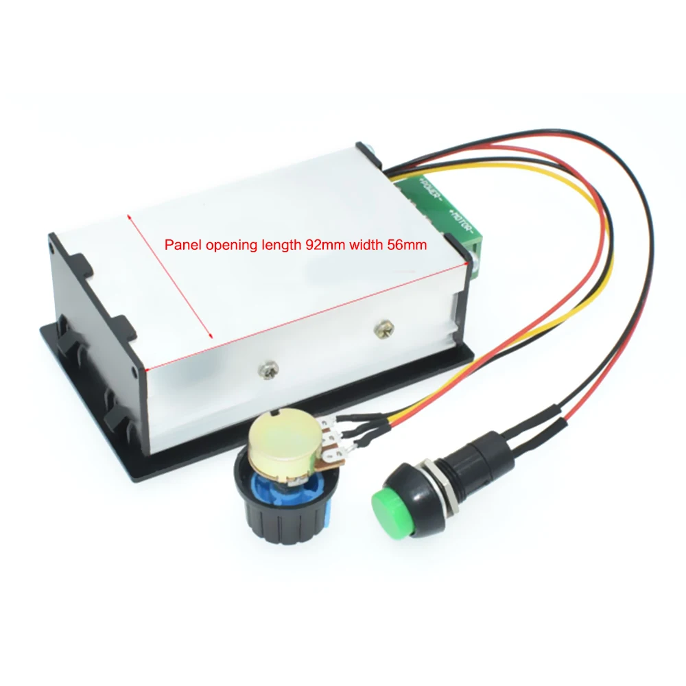 

30A PWM Digital LED Display 0~100% adjustable DC 6V 12V 24V 48V Motor Speed Controller