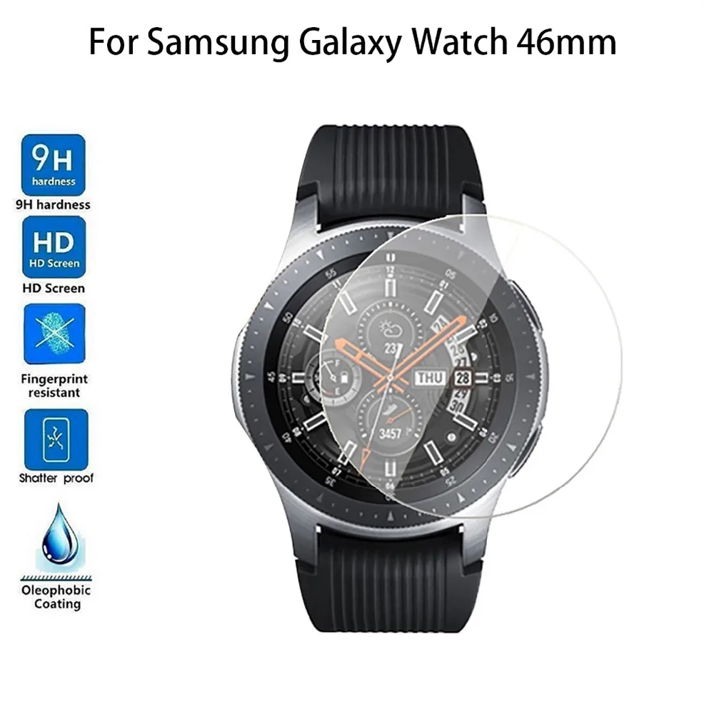 2 шт./лот закаленное стекло для Samsung Gear S3 Frontier Classic Galaxy watch 46 мм 42 S2 Защитная пленка