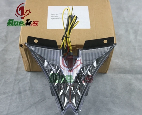 

Аксессуары для мотоциклов для Aprilia RSV4 Tuono APRC V4 V4R 11-18, светодиодный задний фонарь, встроенная функция указателя поворота, стоп-сигнал