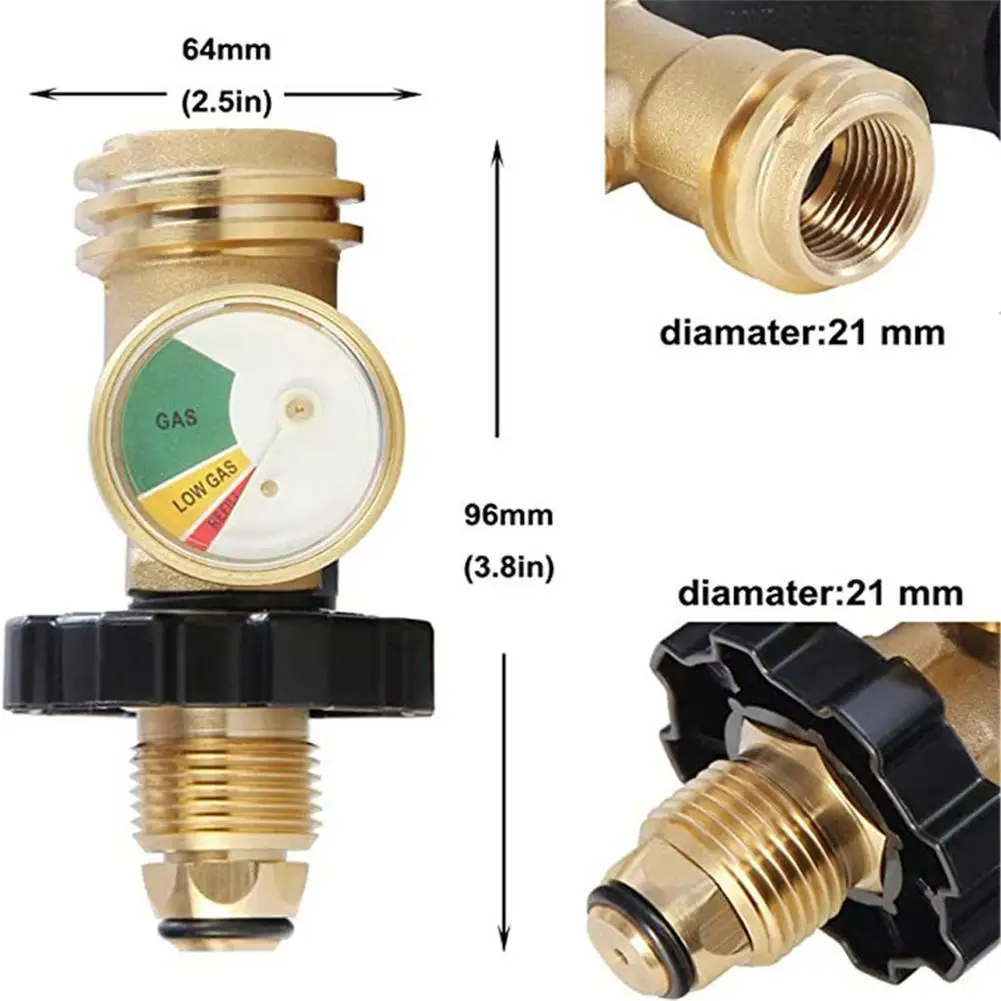 Датчик уровня пропана в баке индикатор утечки измеритель давления газа для