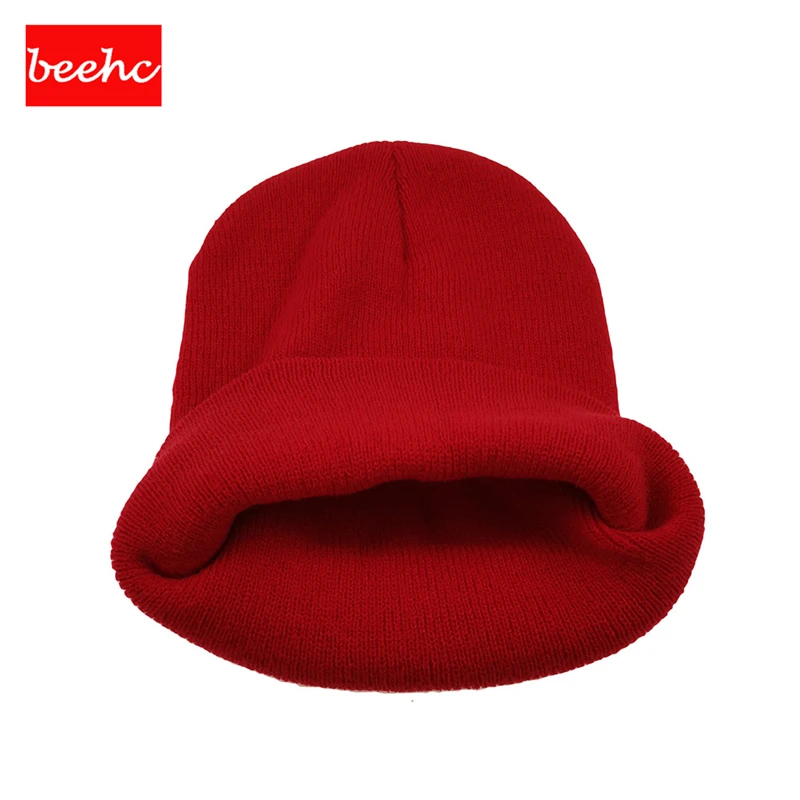 Модные теплые Аниме Наруто семья Uchiha значок логотип вышивка зимние skullies шапочки хип хоп для женщин мужчин черная Лыжная шапка