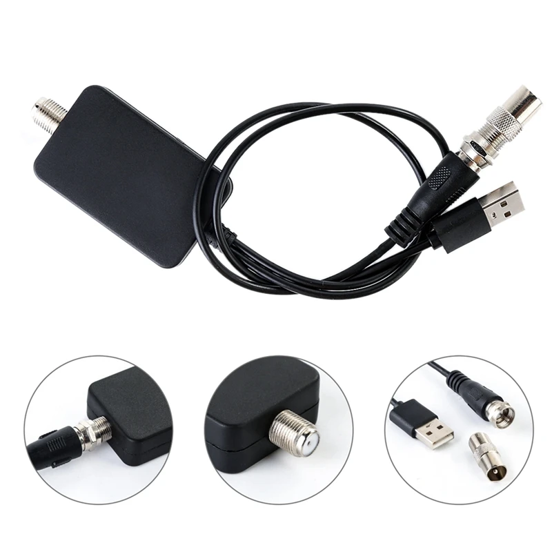 ТВ антенна усилитель сигнала для кабельного антенный адаптер USB низкий уровень