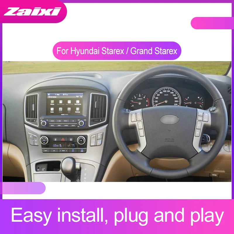 ZaiXi Android автомобильный мультимедийный плеер для Hyundai Starex / Grand 2016 ~ 2019 GPS 2 Din WIFI