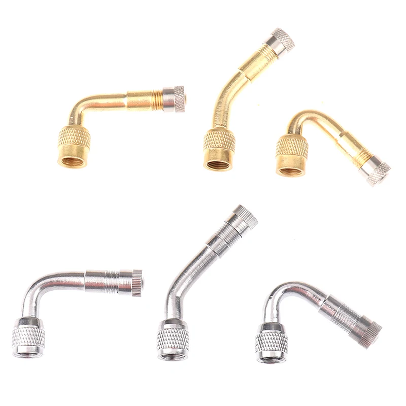 

1 X Extension Tyre Valve 45/90/135 Degree Brass Air Tyre Valve Extension Car Truck Bike Motorcycle Wheel Tires Parts