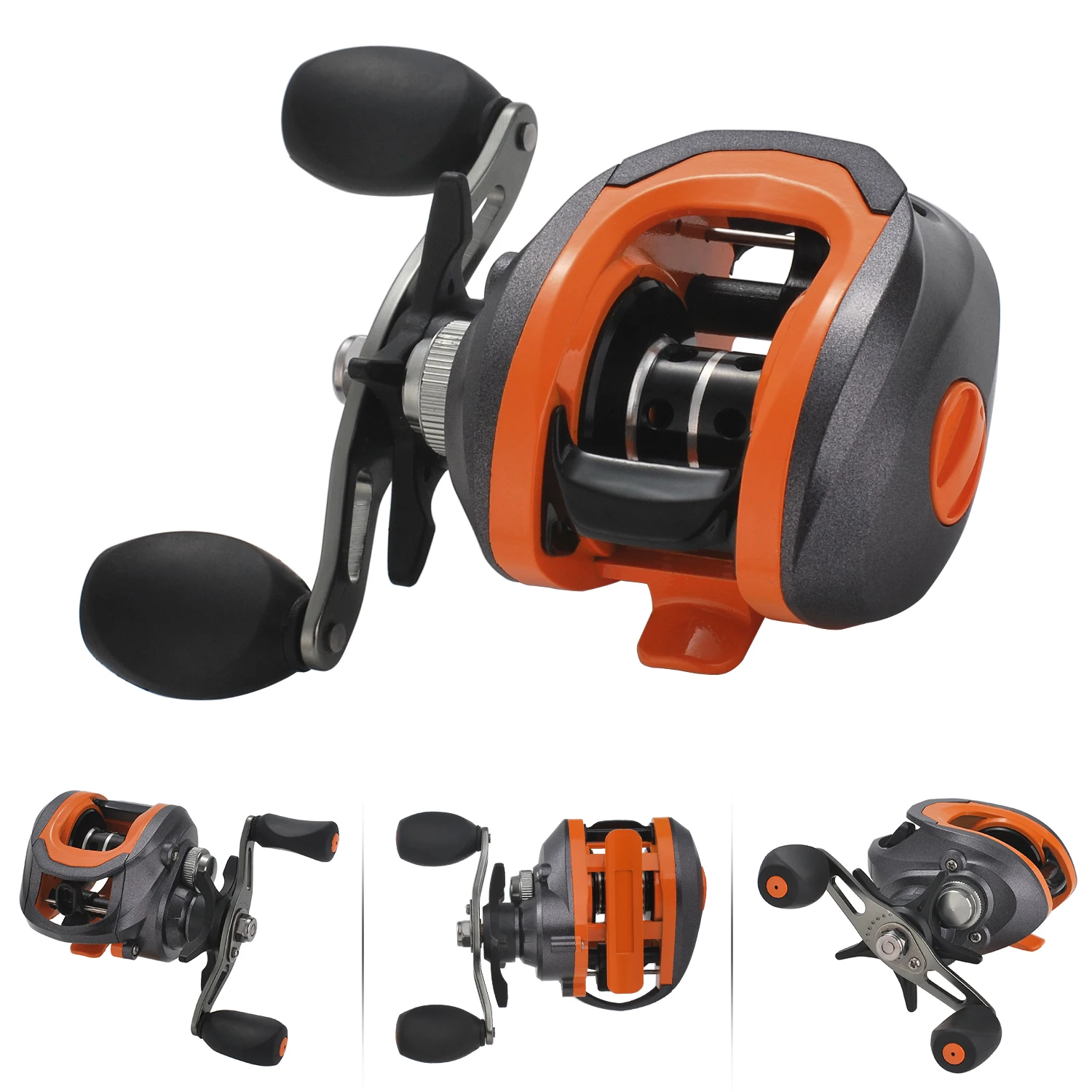 Ультралегкая катушка для заброса приманки 17 + 1 шарикоподшипник высокоскоростная