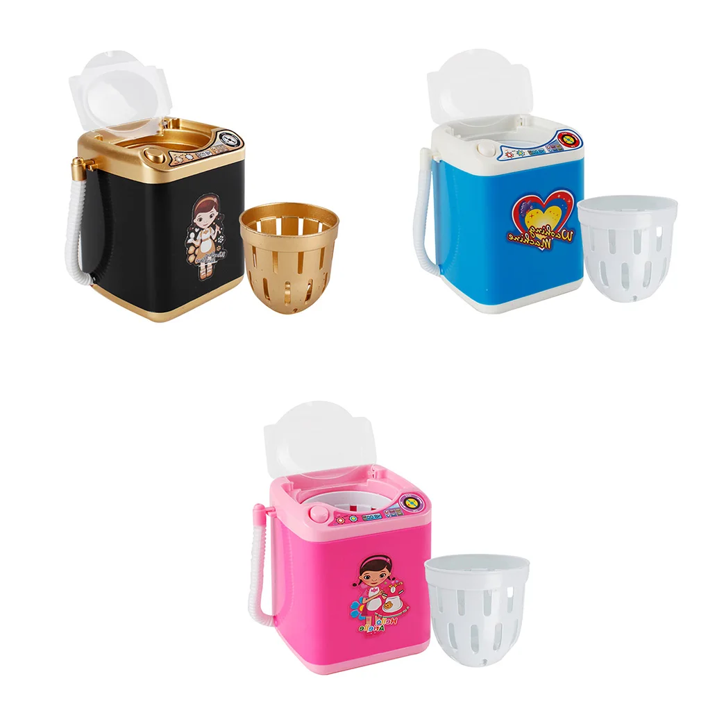 

Mini Multifunzione Bambini di Lavaggio Macchina Giocattolo di Bellezza Spugna Spazzole Rondella Giochi di imitazione Giocattoli