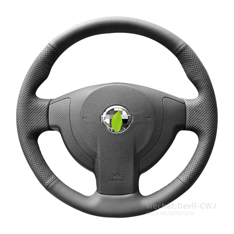 

Alcantara Leather steering wheel cover For Nissan Qashqai X-Trail NV200 hand-stitch 2008-2015 2009 2010 Auto interior Car Parts