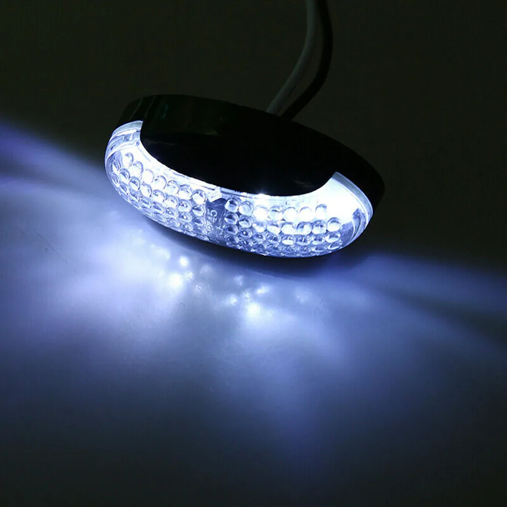 

1.18inch Car Side Light 1.5w 10V-30V 10pcs Accessory Black + Clear LED