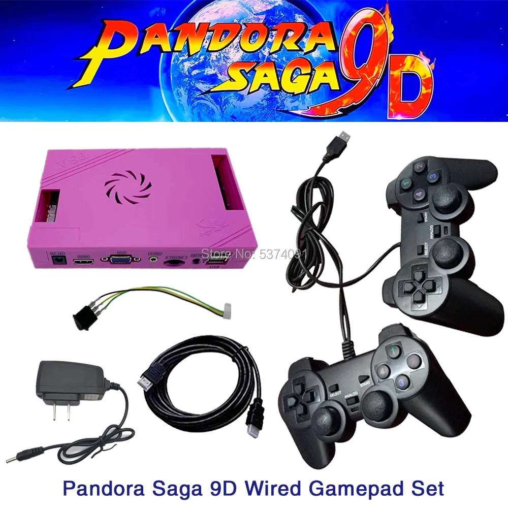 3188 в 1 Pandora Saga Box 12 семейная версия платы 40p аркадная плата для монет HD видео Jamma игры HDMI VGA FBA MAME материнская плата - Цвет: box9D wired suite
