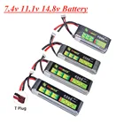 Аккумулятор Lipo 2S 3S 4S 1500 мАч 2200 мАч 2800 мАч 4200 мАч 5200 мАч для радиоуправляемых игрушек, автомобилей, лодок, дронов, запасные части, батарея 7,4 В 11,1 В 14,8 в