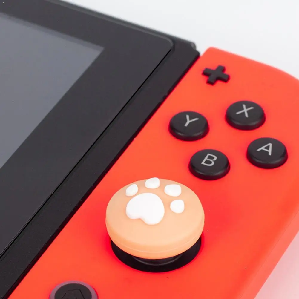 Милый кошачий коготь Сакура палка для большого пальца ручка Крышка джойстика