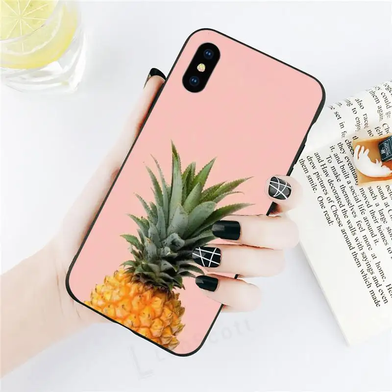 

Summer Fruit Pineapple Watermelon Lemon Phone Case for iPhone 11 12 pro XS MAX 8 7 6 6S Plus X 5S SE 2020 XR