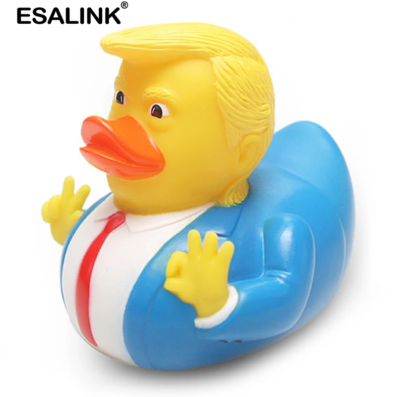 ESALINK 10 см детские купальные игрушки президент США Трамп Веселые резиновые