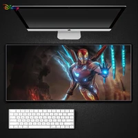disneys cool iron man gaming mouse pad pc mats computer mouse mat mousepad rgb gamer accessories mouse pad xxl pads anime mause