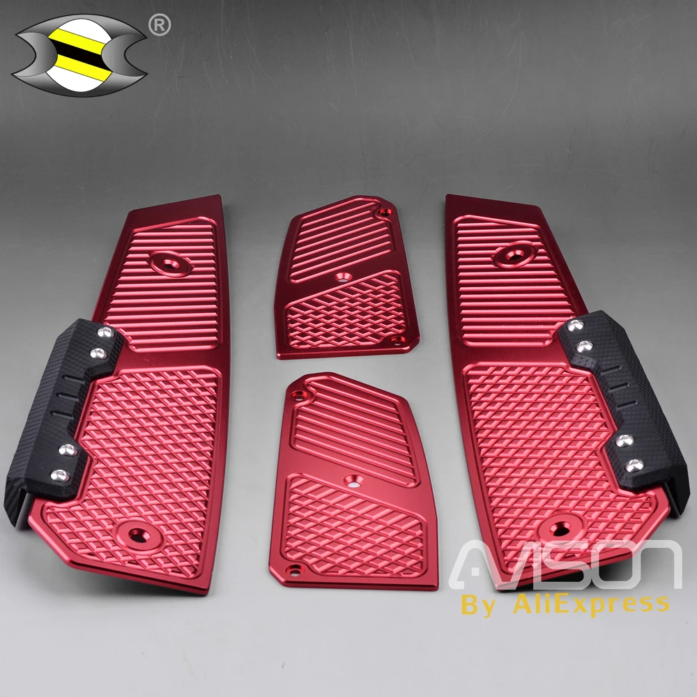 Для MF13 FORZA300 125 250 2018 мотоцикл модифицированный CNC алюминиевая подставка для ног
