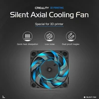 2pcs 24v 4010 silent cooling fan axial hydraulic 4800rmin low noise for ender 3 cr 10 v2 v3 ender 5 plus cr 6 se 3d printer
