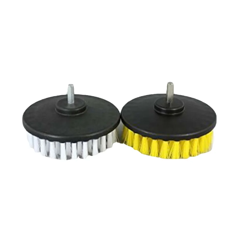 

New Carpet Mat Round Brush Power Drill Attachment Car Care Wash Detailing Tool