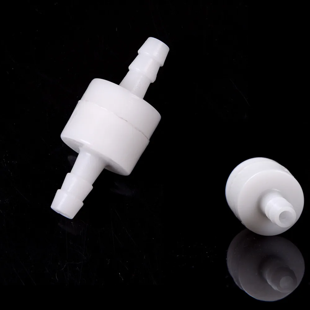 

1pc Plastic One Way Inline Check Valve 6mm Fuel Diesel Gas Liquid Water Fluids Valve