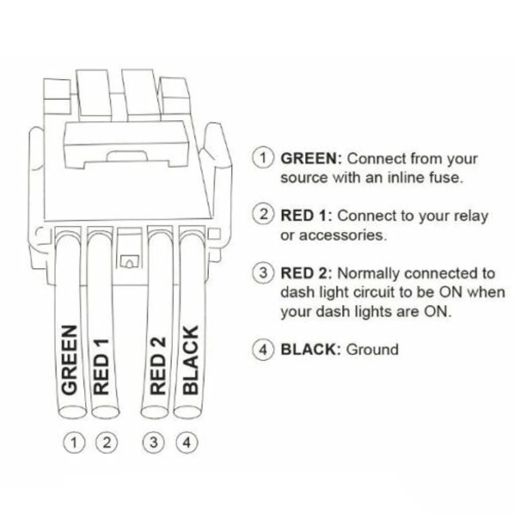 

For 4Runner Fog light switch Waterproof IP66 12V Accessories Car Push For Tacoma 07-on