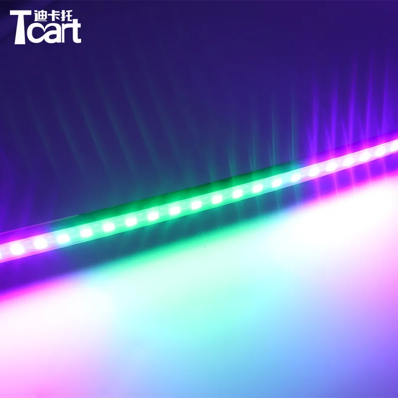Заборная решетка Tcart динамические светодиодные RGB lights огни для Toyota avensis t25 land cruiser prado 150 prius chr corolla аксессуары