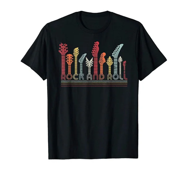 

Rock And Roll Shirt. Retro Style T-Shirt Funny Vintage Gift For Men Women