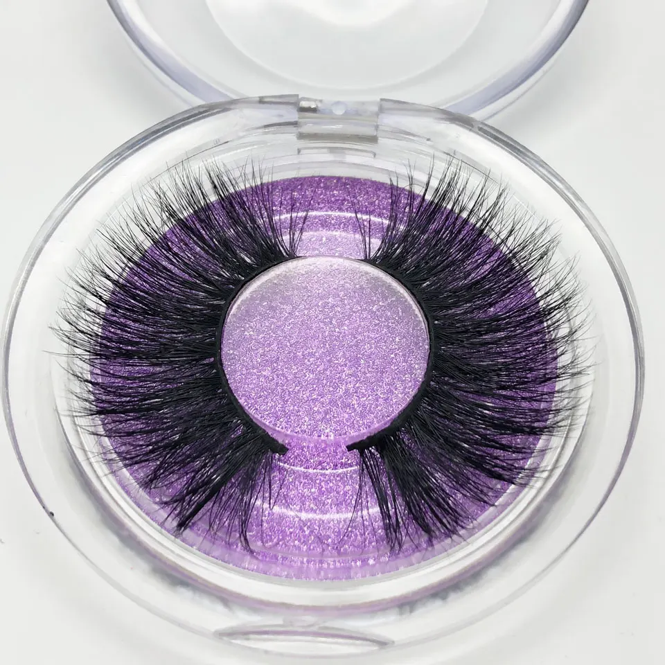 Накладные ресницы Makp up 3D норковые полная полоса 25 мм 100% безжалостные ручной