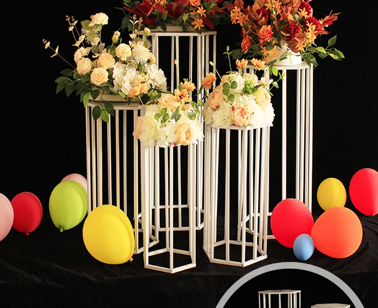 Горячая Распродажа свадебная металлическая подставка для цветов свадебный фон