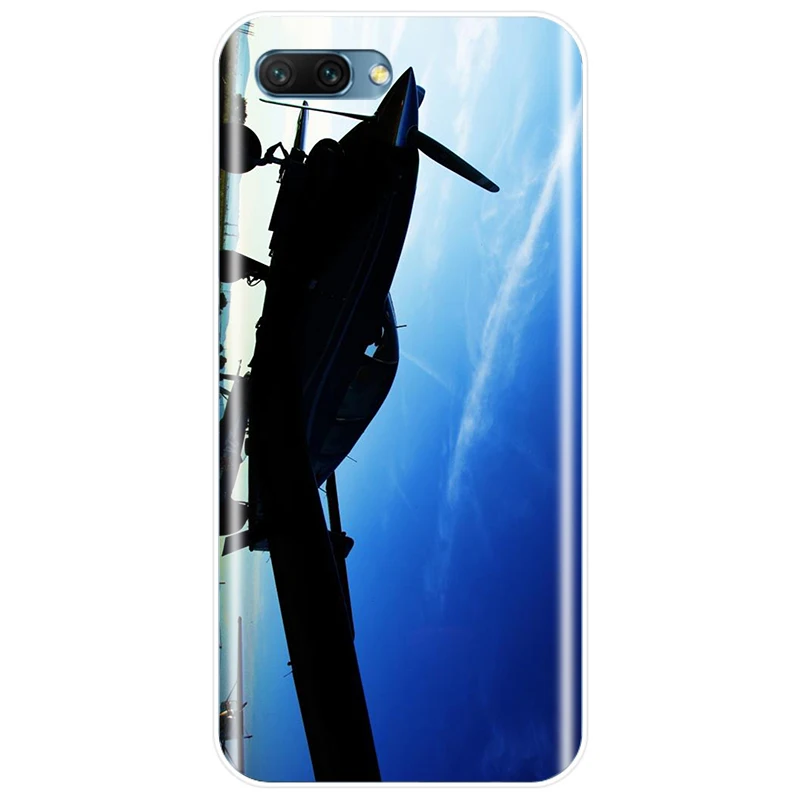 Властный чехол для самолета Мягкий силиконовый из ТПУ телефона Huawei Honor 8 8C 9 10 NOTE10