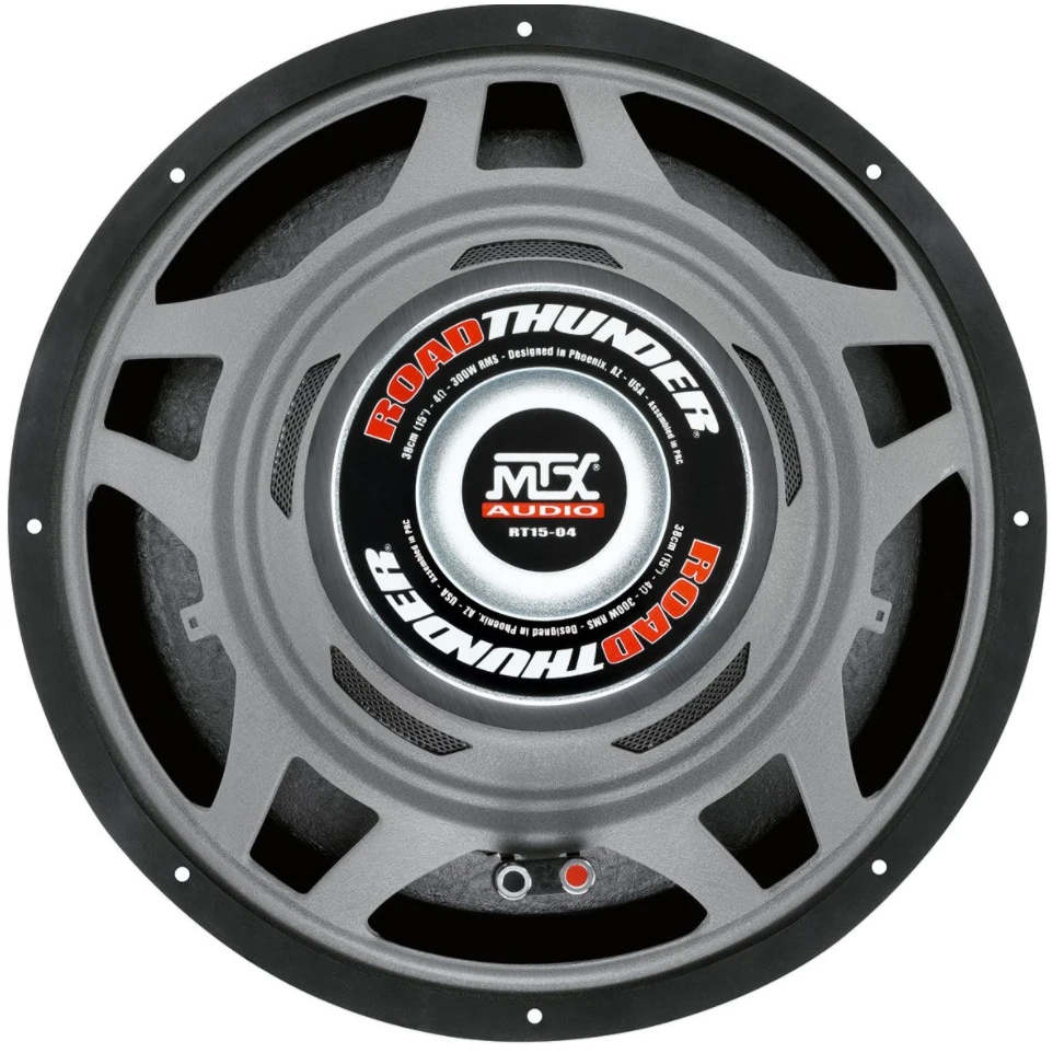 Автомобильный сабвуфер MTX RT15-04 15&quot 38 см черный |