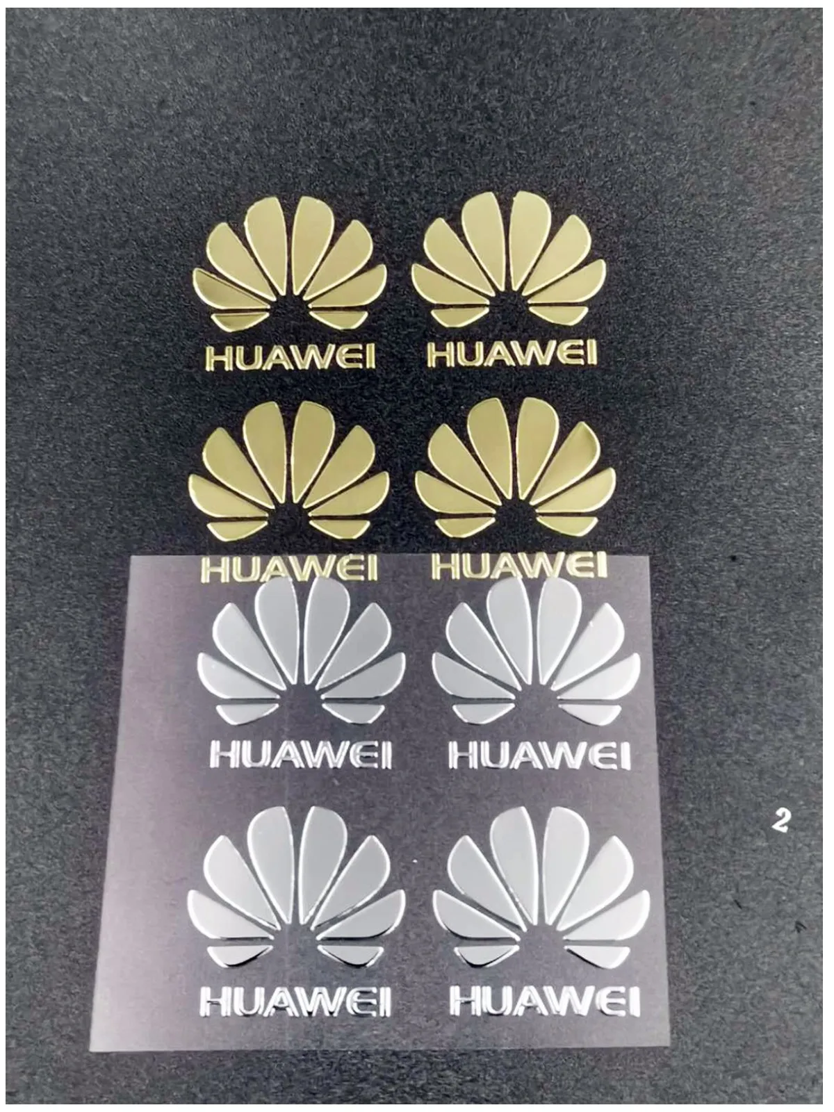 5 шт 5g металлический хром знач