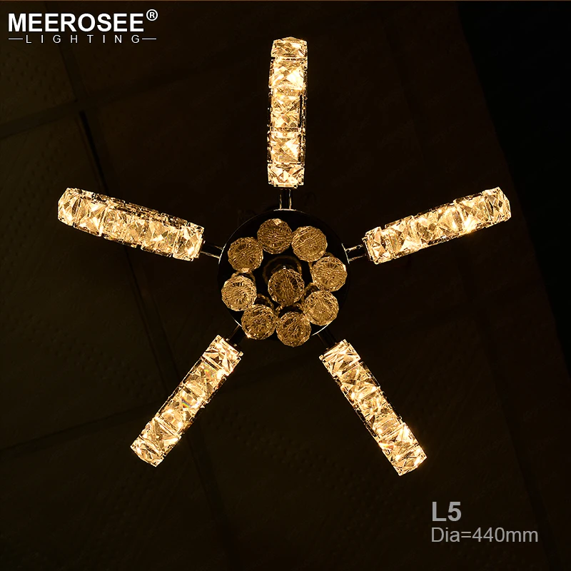 Хит продаж светодиодная хрустальная люстра светильник современная кольцевая