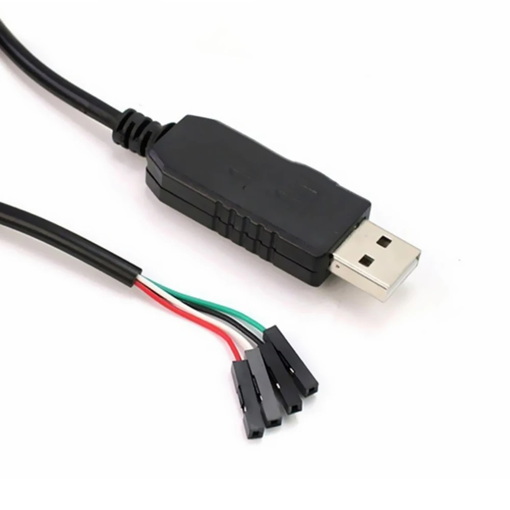 

Smart Electronics PL2303HX USB to UART TTL Cable Module 4PIN RS232 Converter Serial Line