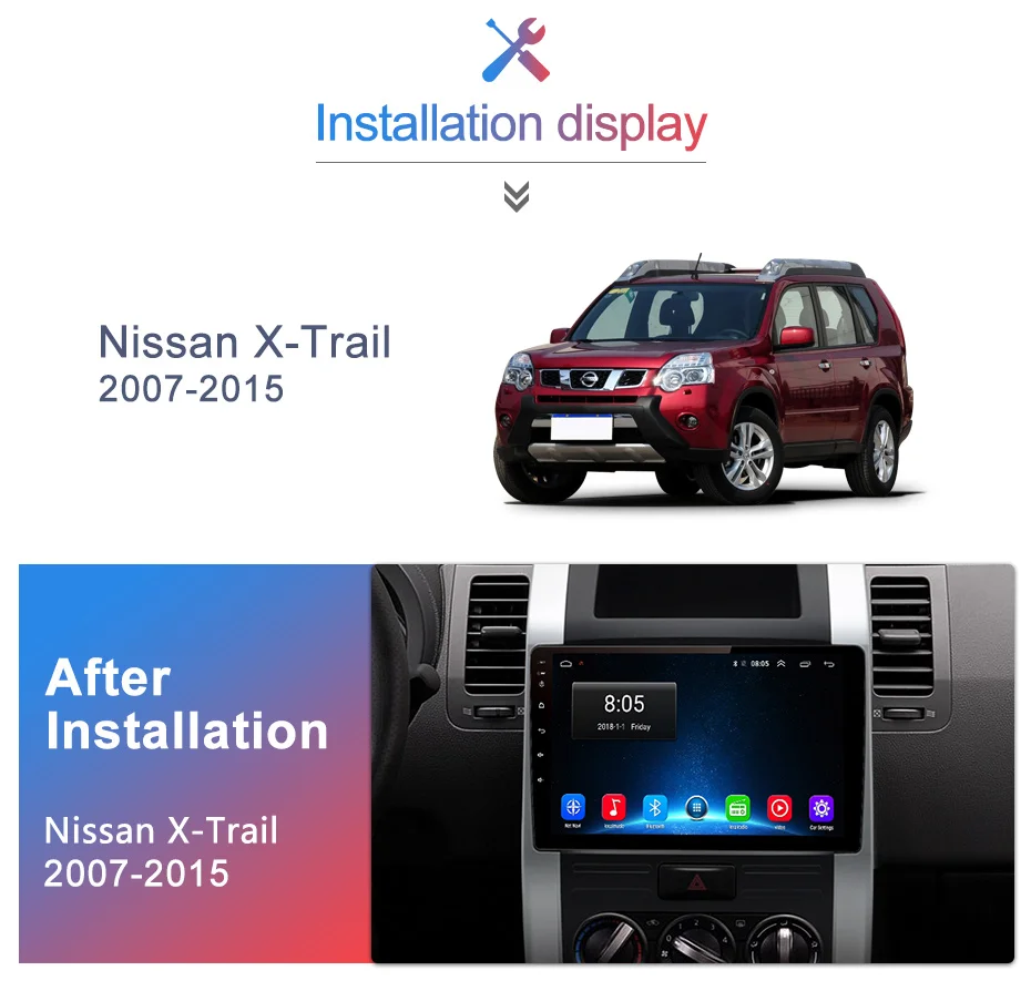 Junsun 2 г+ 32 г Android 9,0 для Nissan X-Trail 2 T31 T32 XTrail 2 2007- автомобильный Радио Мультимедиа Видео плеер gps RDS 2 din dvd