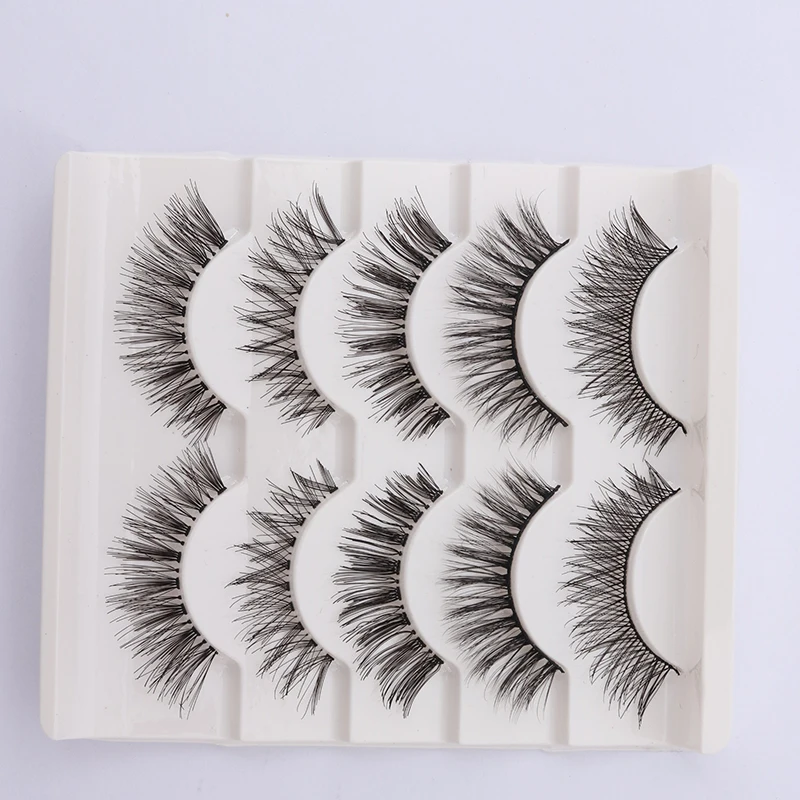 25 пар 3D Искусственные норковые Накладные ресницы ручной работы роскошный