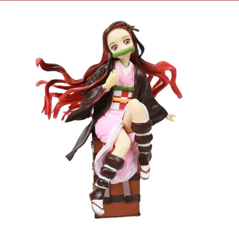 

Demon Slayer Statue Character Model Toy Anime Model Boxed Dolls Toys Decorations Collection Color Box Set Desktop Mini Ornaments