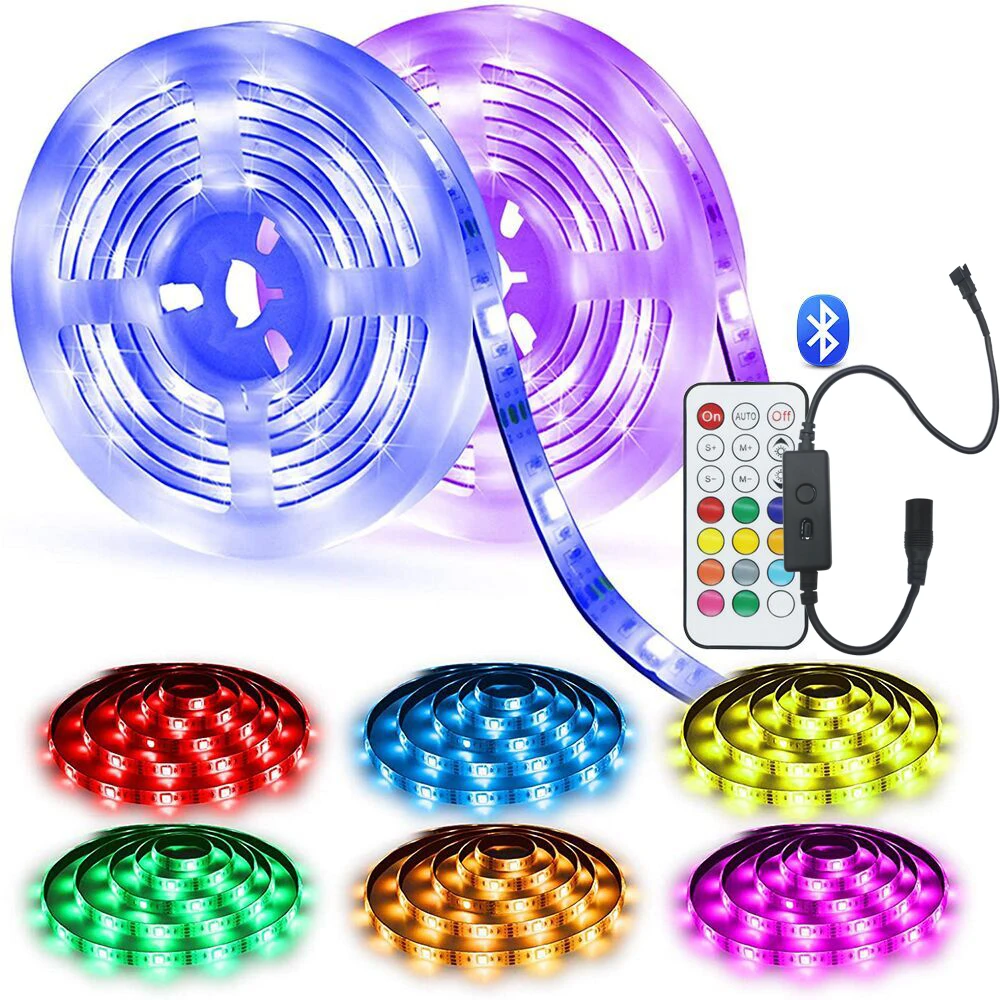 

Индивидуально Адресуемая светодиодная RGB лента WS2811 12 В, цифровая светодиодная лента 12 В постоянного тока, 5 м Пиксельная Светодиодная лента ...