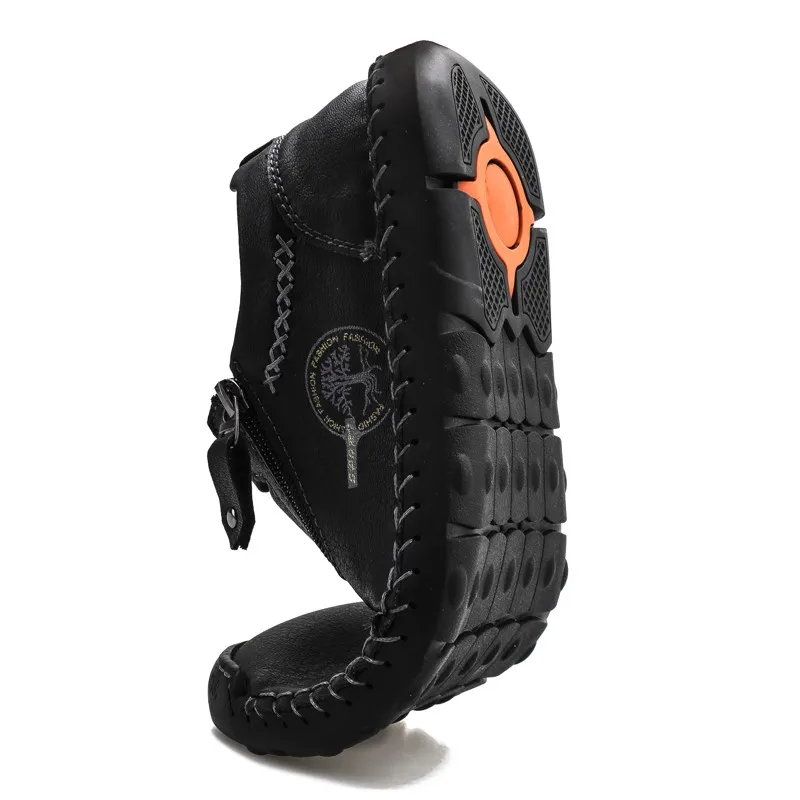 

Brand Genuine Leather Men Shoes Fashion Casual Shoes Breathable Men Flats Loafers Men's Driving Shoes Zapatos Hombre Big Size 48