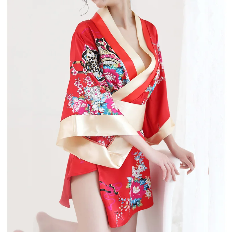 Sexy Japanese Kimono women Erotic Cosplay Sex Lingeries Costumes Women Uniform Game Adult Role Play Student |