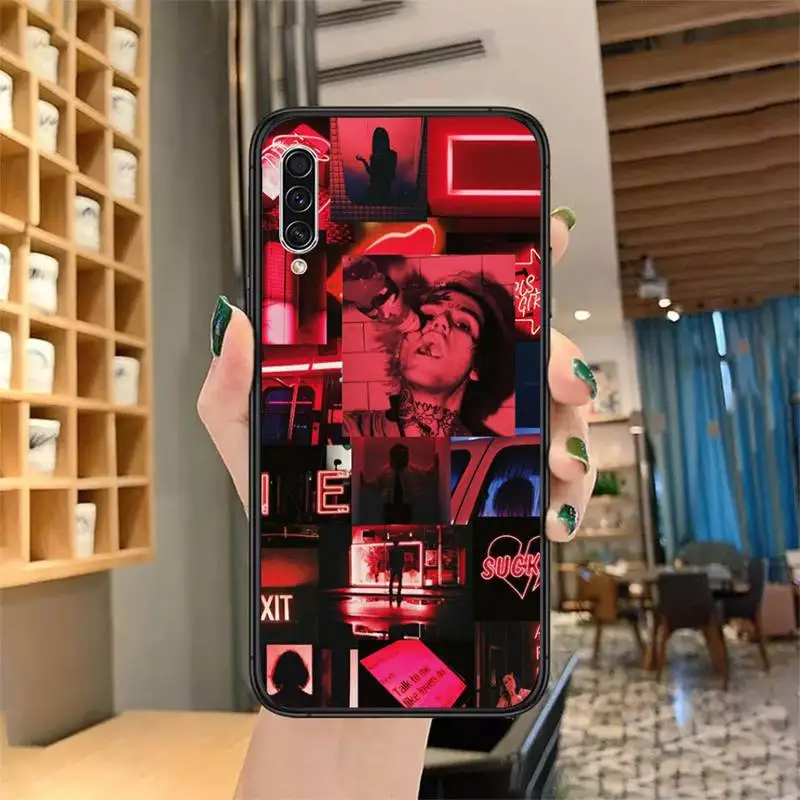 

Lil Peep hip hop rapper Phone Case for samsung galaxy a 51 52 71 50 12 72 21s 70 40 20e 31 30s 32 5G soft silicone coque